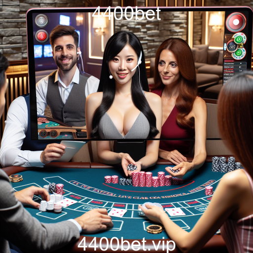 Cassino ao Vivo no 4400bet: Uma Experiência Incomparável
